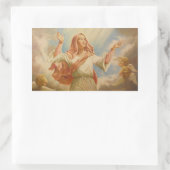 Sticker Rectangulaire Assomption de Vierge Marie (Sac)