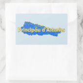 Sticker Rectangulaire Asturies (Sac)