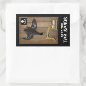 Sticker Rectangulaire Athabasca Tar Sands Duck Mount (Sac)