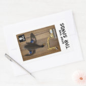 Sticker Rectangulaire Athabasca Tar Sands Duck Mount (Enveloppe)