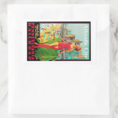 Sticker Rectangulaire Atlantic City (Sac)