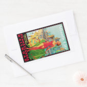 Sticker Rectangulaire Atlantic City (Enveloppe)