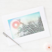 Sticker Rectangulaire Atteindre le ciel (Enveloppe)