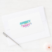 Sticker Rectangulaire Aubrey baby (Enveloppe)