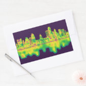 Sticker Rectangulaire Austin Texas (Enveloppe)