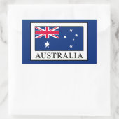 Sticker Rectangulaire Australie (Sac)
