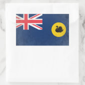 Sticker Rectangulaire Australie occidentale (Sac)