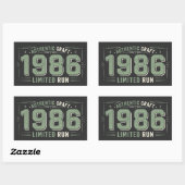 Sticker Rectangulaire Authentic 1986: Limited Run Sage Dreamscape (Feuille)