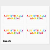 Sticker Rectangulaire Autiquement Extraordinaire (Feuille)