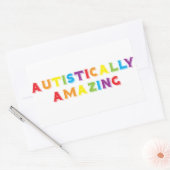 Sticker Rectangulaire Autiquement Extraordinaire (Enveloppe)