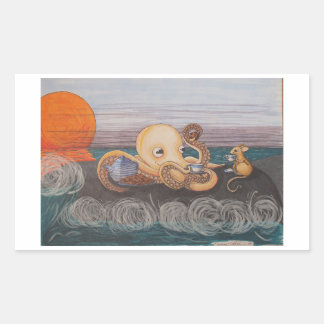 Sticker Rectangulaire Autocollant: Teatim