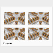 Sticker Rectangulaire Automatisation avancée (Feuille)