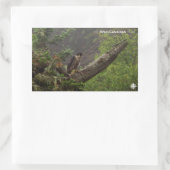 Sticker Rectangulaire Automne - Faucon pèlerin (Sac)