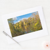 Sticker Rectangulaire Automne Le Long Du Minnesota (Enveloppe)