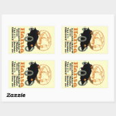Sticker Rectangulaire Automobile Hansa 1914 (Feuille)