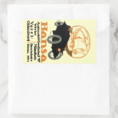 Sticker Rectangulaire Automobile Hansa 1914 (Sac)