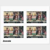 Sticker Rectangulaire Autoroute Destiny (Feuille)