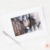 Sticker Rectangulaire Avançons Ensemble (Enveloppe)