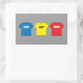 Sticker Rectangulaire Awesometown (Sac)