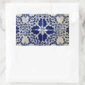 Sticker Rectangulaire Azulejos, Portuguese Tiles (Sac)