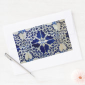 Sticker Rectangulaire Azulejos, Portuguese Tiles (Enveloppe)