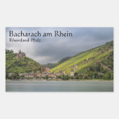 Sticker Rectangulaire Bacharach Allemagne (Devant)