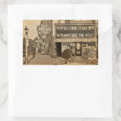 Sticker Rectangulaire Bad Luck! (Sac)