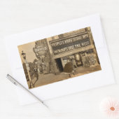 Sticker Rectangulaire Bad Luck! (Enveloppe)