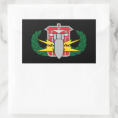 Sticker Rectangulaire badge HDS (Sac)