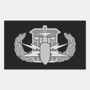 Sticker Rectangulaire badge HDS