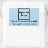 Sticker Rectangulaire Baguette commerciale sur l'autocollant rectangle b (Sac)