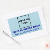 Sticker Rectangulaire Baguette commerciale sur l'autocollant rectangle b (Enveloppe)