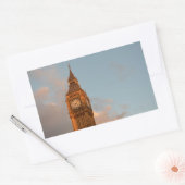 Sticker Rectangulaire Baguette photo rectangulaire Big Ben à Londres (Enveloppe)