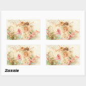 Sticker Rectangulaire Baguette rectangulaire Angel I (Feuille)