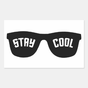 Sticker Rectangulaire Baguettes personnalisées COOL STAY