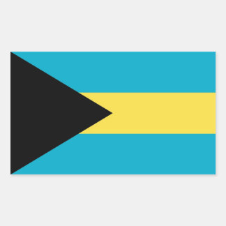 STICKER RECTANGULAIRE BAHAMAS