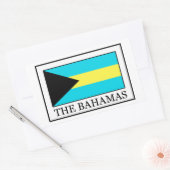 Sticker Rectangulaire Bahamas (Enveloppe)