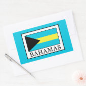 Sticker Rectangulaire Bahamas (Enveloppe)