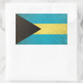 Sticker Rectangulaire Bahamas (Sac)