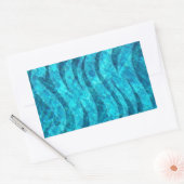 Sticker Rectangulaire Baignade dans la piscine (Enveloppe)