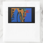 Sticker Rectangulaire Bâle (Sac)