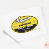 Sticker Rectangulaire Balise Brothers (Enveloppe)