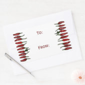 Sticker Rectangulaire Balise cadeau Red Hot Chili Peppers (Enveloppe)