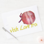 Sticker Rectangulaire Ball NEWZEALAND (Enveloppe)