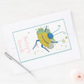Sticker Rectangulaire Ballerina Bee (Enveloppe)