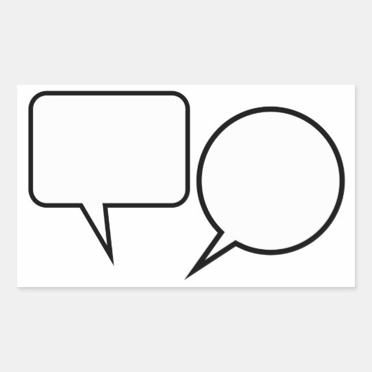 Sticker Rectangulaire Ballons vocaux (Devant)