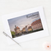 Sticker Rectangulaire Bamberg Allemagne (Enveloppe)