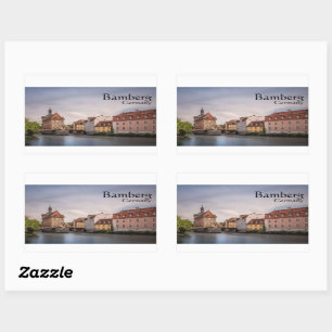 Sticker Rectangulaire Bamberg Allemagne