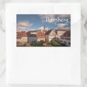Sticker Rectangulaire Bamberg Allemagne (Sac)