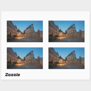 Sticker Rectangulaire Bamberg Allemagne